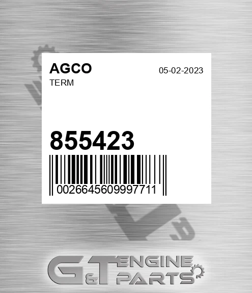 855423 AGCO Term