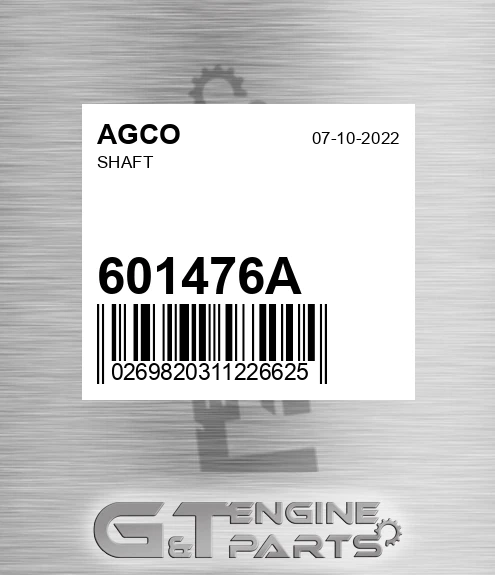 601476A Shaft