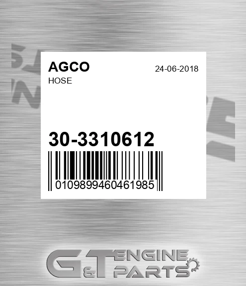 30-3310612 Hose for AGCO