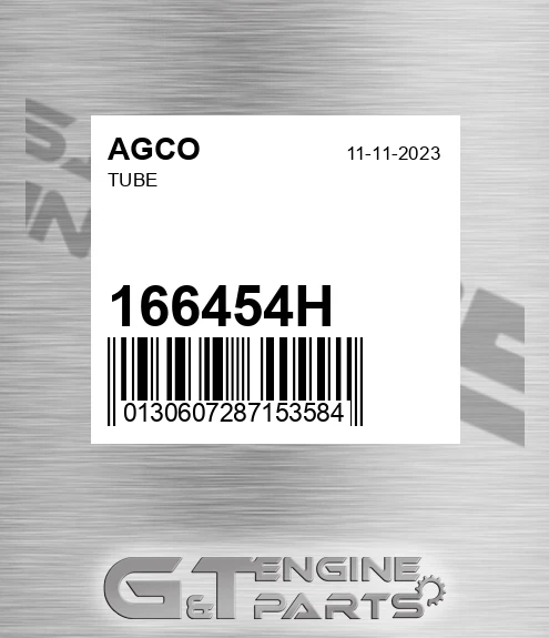166454H Tube for AGCO