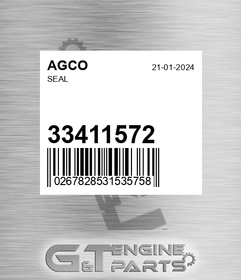 33411572 AGCO Seal