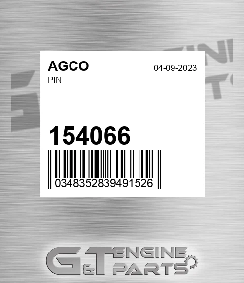 154066 AGCO Pin