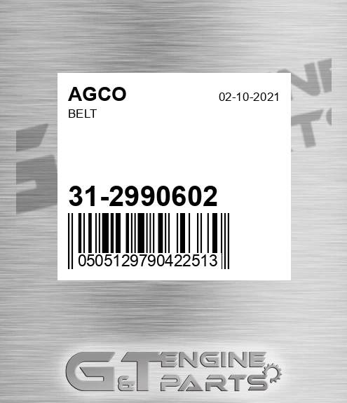 31-2990602 Belt for AGCO