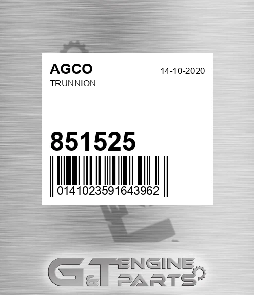 851525 Trunnion