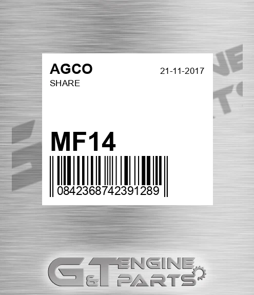 MF14 Share for AGCO