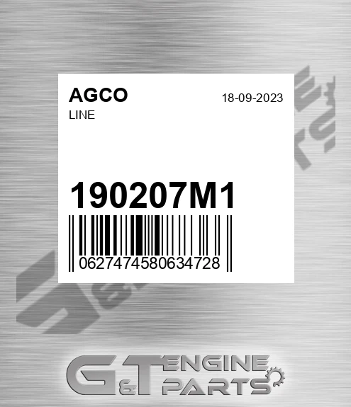 190207M1 Line for AGCO