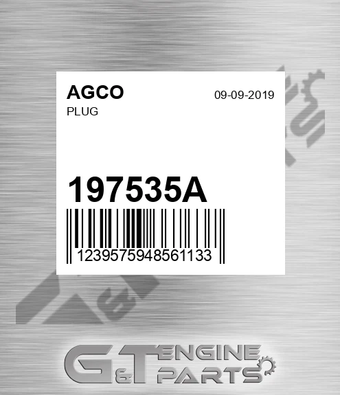 197535A Plug for AGCO