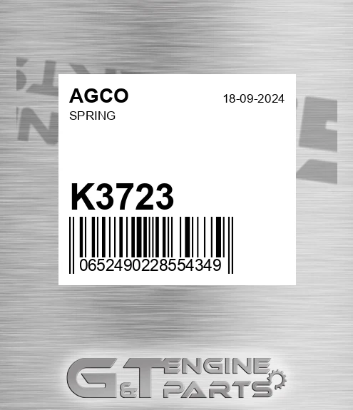 K3723 AGCO Spring