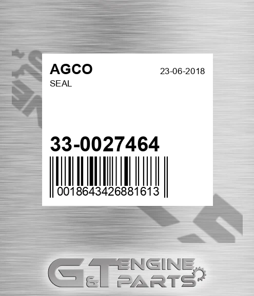 33-0027464 Seal for AGCO