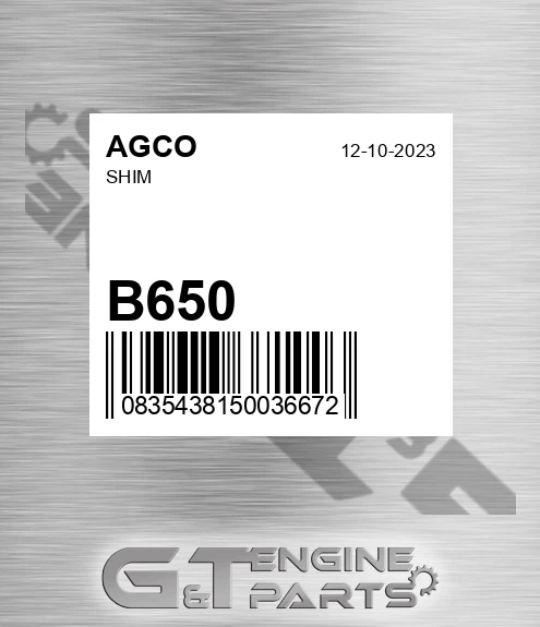B650 Shim