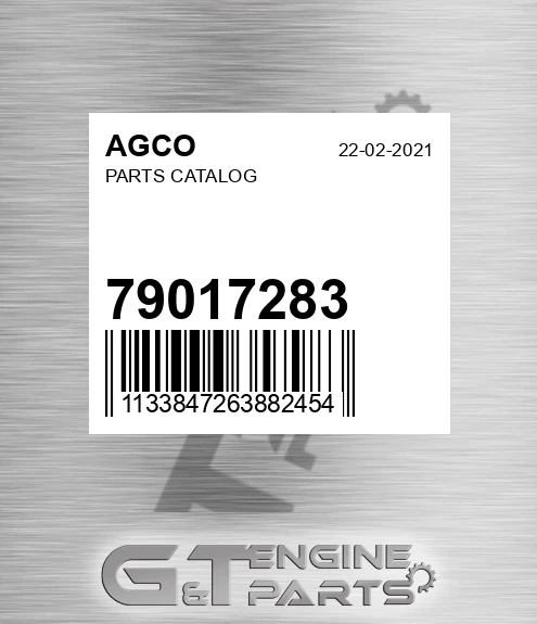 79017283 AGCO Parts Catalog