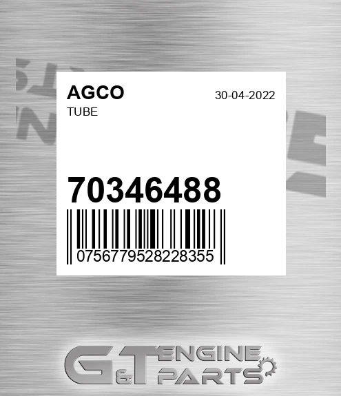 70346488 Tube for AGCO