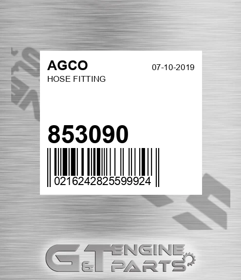 853090 AGCO Hose Fitting