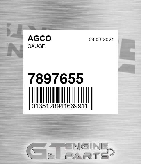 7897655 Gauge for AGCO