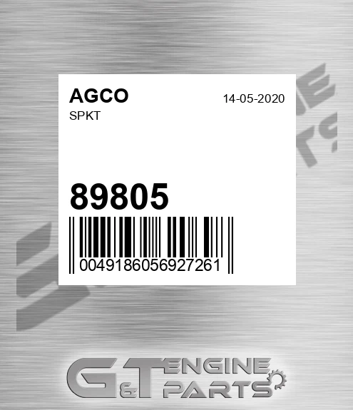 89805 AGCO Spkt