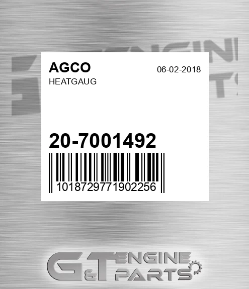 20-7001492 Heatgaug for AGCO