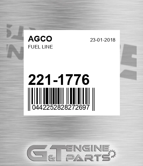 221-1776 Fuel Line for AGCO