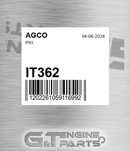 IT362 Pin