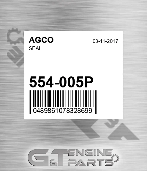554-005P Seal