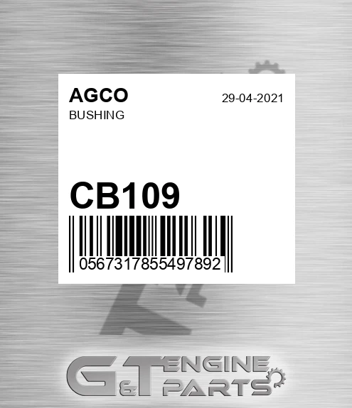 CB109 Bushing