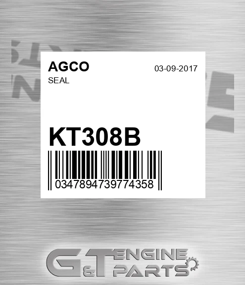 KT308B AGCO Seal