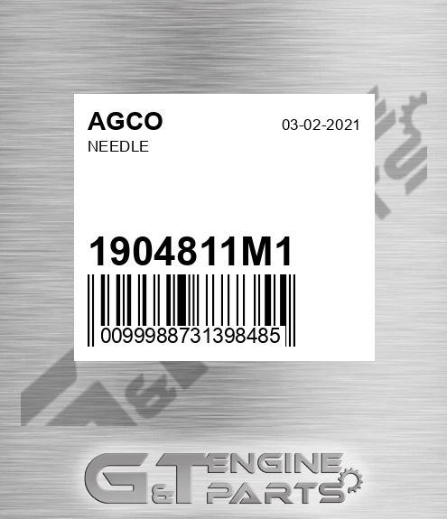 1904811M1 Needle for AGCO