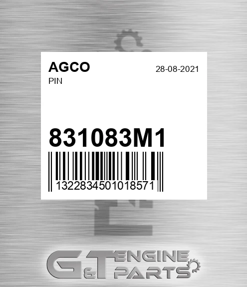 831083M1 AGCO Pin