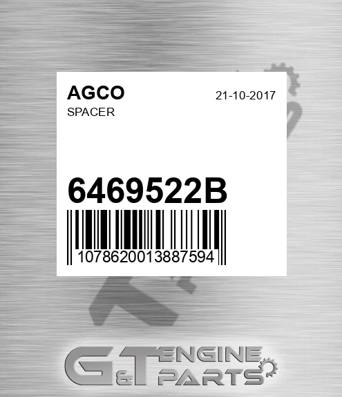 6469522B Spacer for AGCO