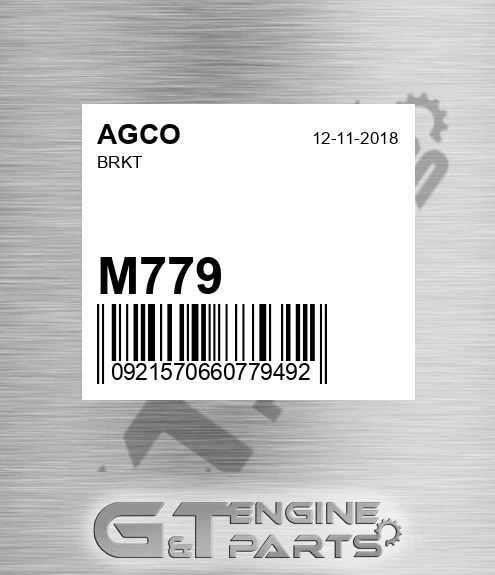 M779 Brkt for AGCO