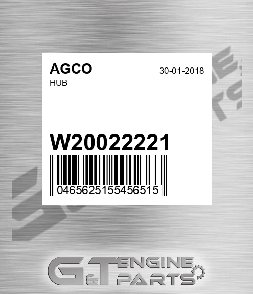 W20022221 AGCO Hub