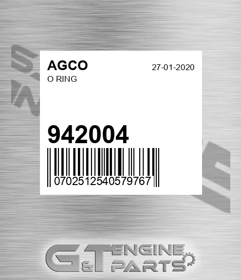 942004 O Ring