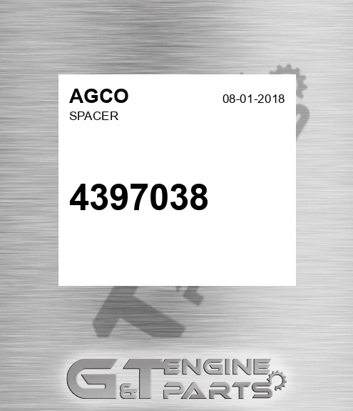 4397038 Spacer for AGCO