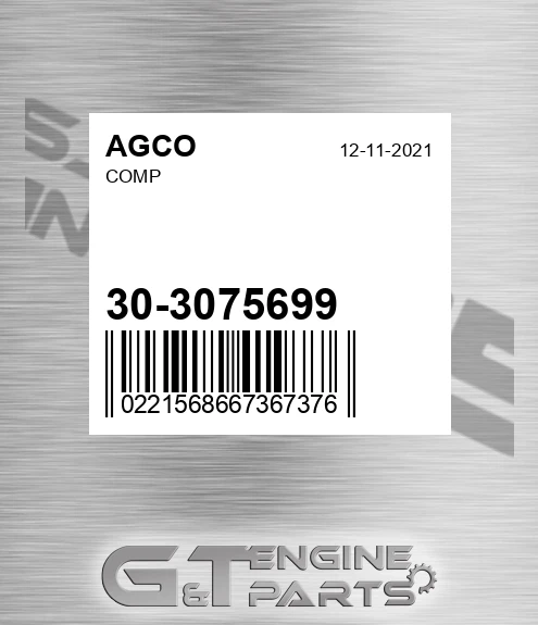 30-3075699 Comp for AGCO