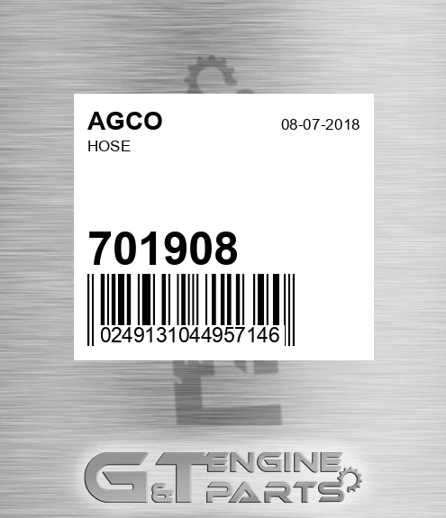701908 Hose for AGCO