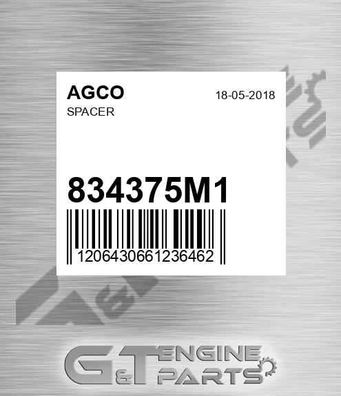 834375M1 Spacer for AGCO
