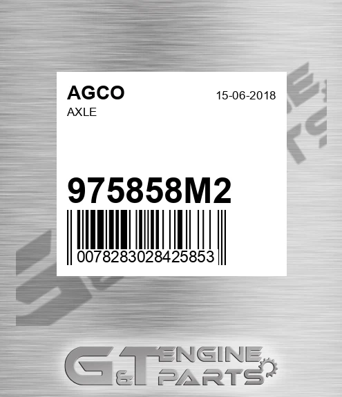 975858M2 Axle for AGCO