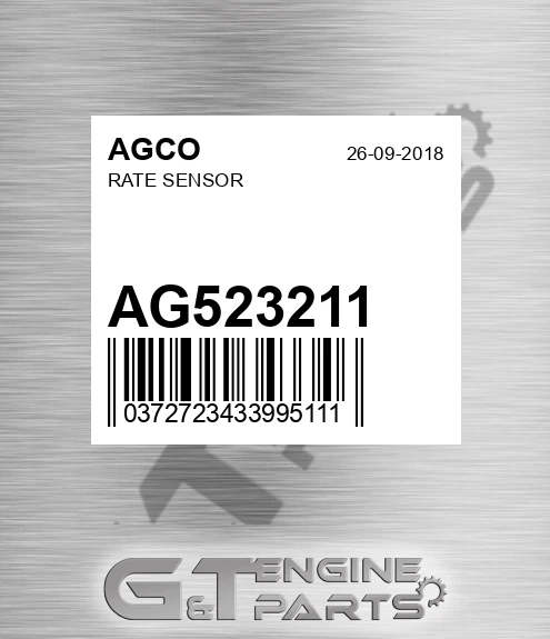 AG523211 Rate Sensor for AGCO