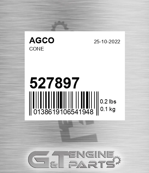 527897 AGCO Cone
