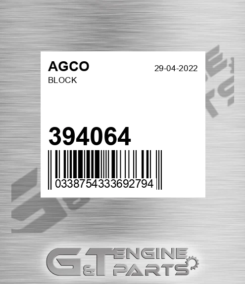 394064 AGCO Block