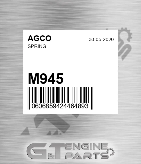 M945 AGCO Spring