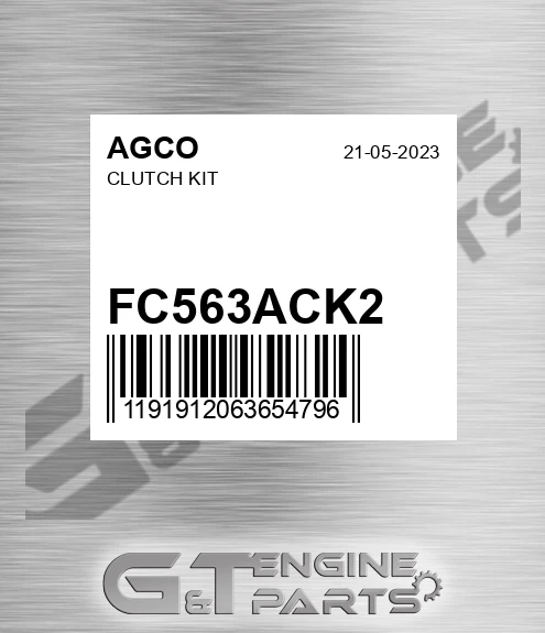 FC563ACK2 AGCO Clutch Kit