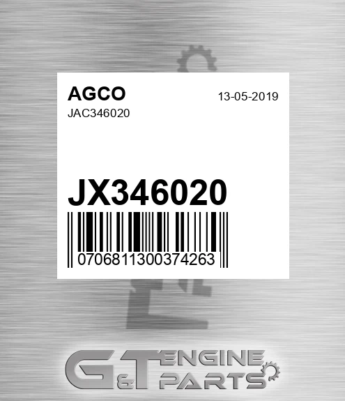 JX346020 Jac346020 for AGCO