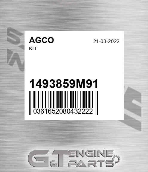 1493859M91 AGCO Kit