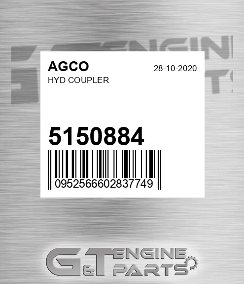 5150884 AGCO Hyd Coupler