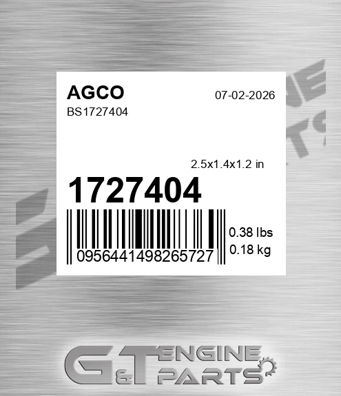 1727404 Bs for AGCO