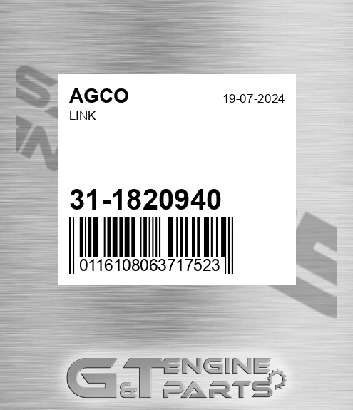 31-1820940 Link for AGCO