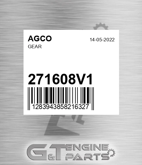 271608V1 Gear for AGCO