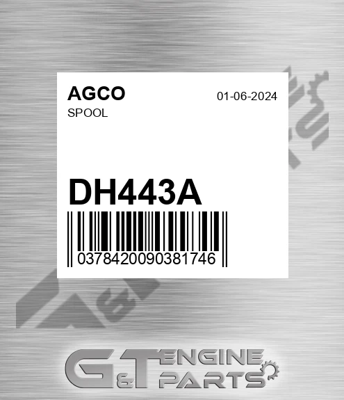DH443A Spool