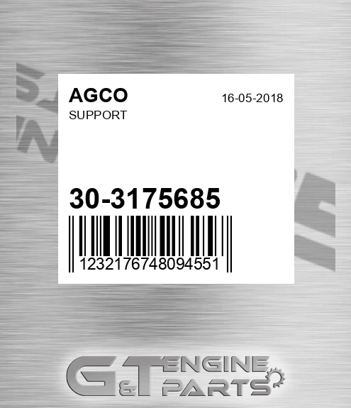 30-3175685 Support for AGCO