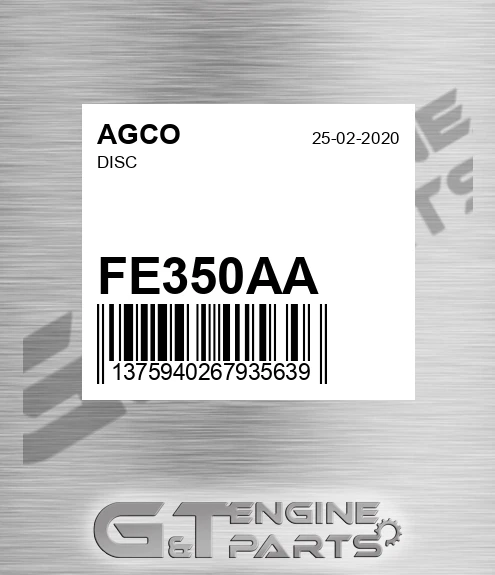 FE350AA Disc
